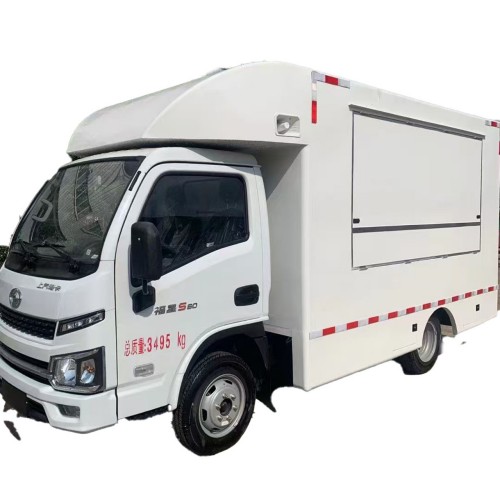 Niestandardowy food truck wyprodukowany w Chinach Mały food truck z pełną kuchnią