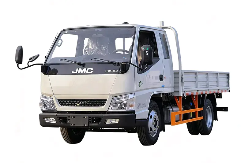 Ciężarówka platforma z burtami bocznymi