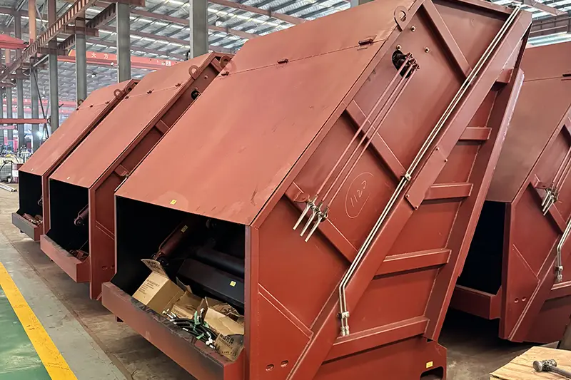 Compressed Garbage Truck Body