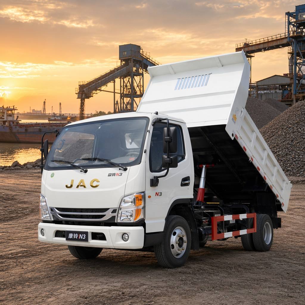 Sprzedam lekką wywrotkę górniczą 3-5Ton z podwoziem JAC